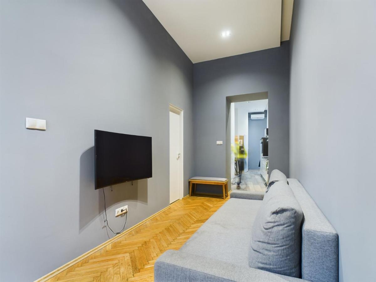 Gray Stylish Central Apartment Budapest Exterior foto
