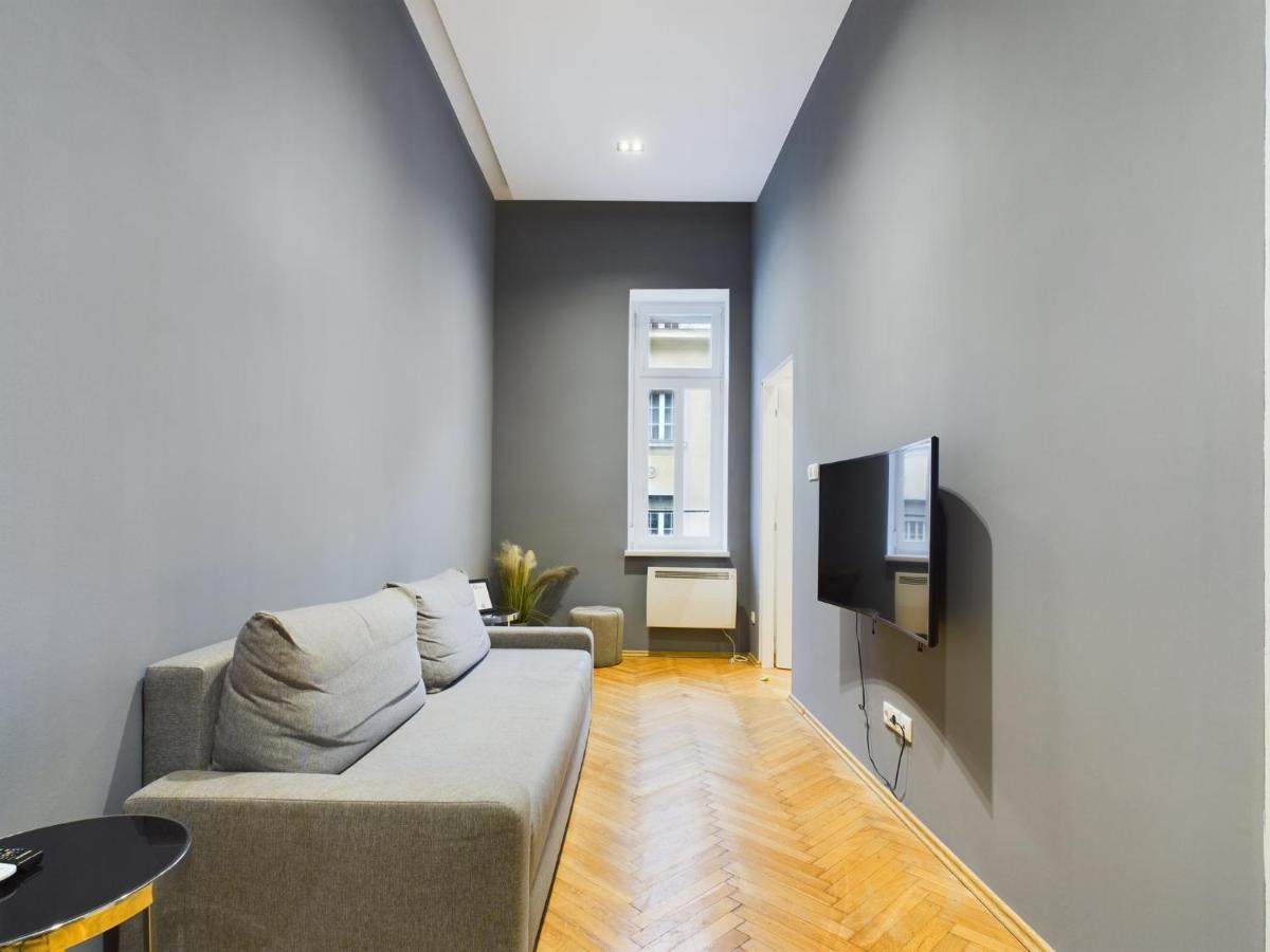 Gray Stylish Central Apartment Budapest Exterior foto